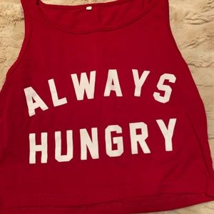 Always Hungry Crop Red